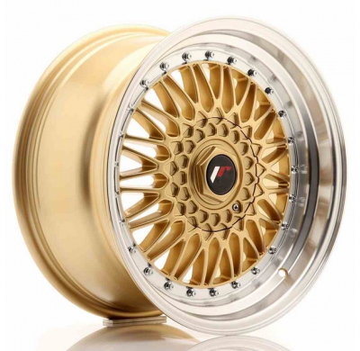 LLANTA JR Wheels JR9 17x8,5 ET35 5x100/114 Gold w/Machined Lip JAPAN RACING