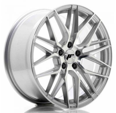 LLANTA JR Wheels JR28 18x8,5 ET35 5x120 Silver Machined Face JAPAN RACING