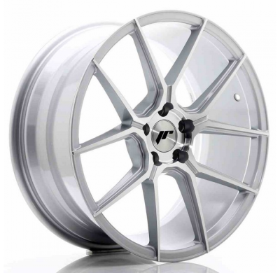 Llanta Jr Wheels Jr30 19x8,5 Et35 5x120 Silver Machined Face Japan Racing