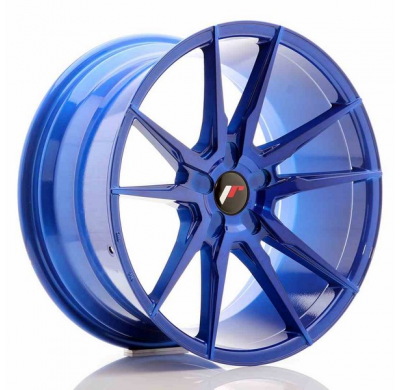 Llanta Jr Wheels Jr21 19x9,5 Et35-40 5h Blank Platinum Blue Japan Racing