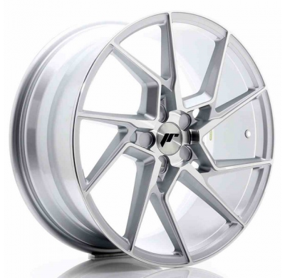 LLANTA JR Wheels JR33 19x8,5 ET20-48 5H BLANK Silver Machined Face JAPAN RACING