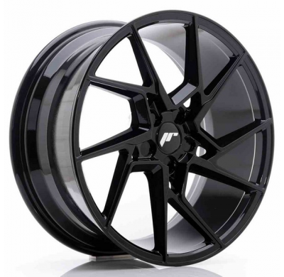 LLANTA JR Wheels JR33 19x8,5 ET20-48 5H BLANK Gloss Black JAPAN RACING