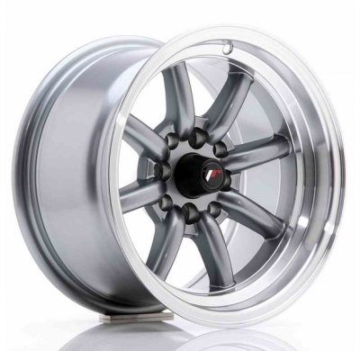 Llanta Jr Wheels Jr19 14x8 Et-13 4x100/114 Gun Metal Japan Racing