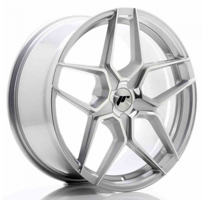 Llanta Jr Wheels Jr34 19x8,5 Et35-40 5h Blank Silver Machined Face Japan Racing
