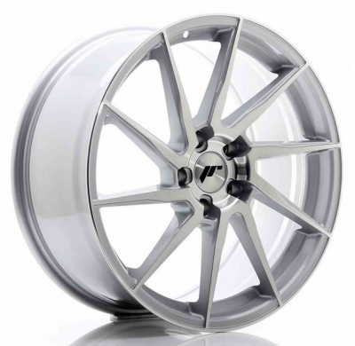LLANTA JR Wheels JR36 19x8,5 ET45 5x112 Silver Brushed Face JAPAN RACING