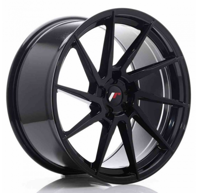 Llanta Jr Wheels Jr36 20x10 Et20-45 5h Blank Gloss Black Japan Racing