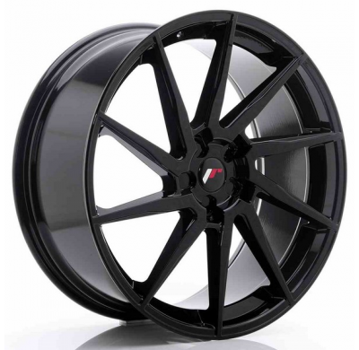 LLANTA JR Wheels JR36 23x10 ET30-55 5H BLANK Gloss Black JAPAN RACING