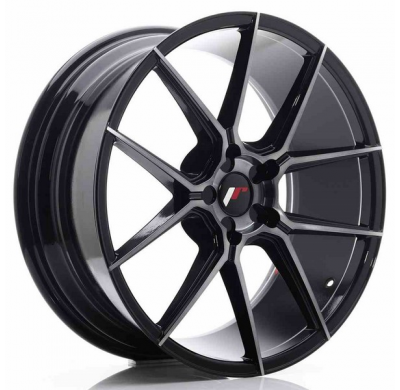 Llanta Jr Wheels Jr30 20x8,5 Et20-42 5h Blank Black Brushed W/Tinted Face Japan Racing
