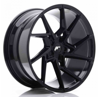 LLANTA JR Wheels JR33 20x10 ET40 5H BLANK Gloss Black JAPAN RACING
