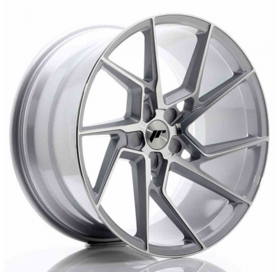 LLANTA JR Wheels JR33 20x10,5 ET15-30 5H BLANK Silver Machined Face JAPAN RACING