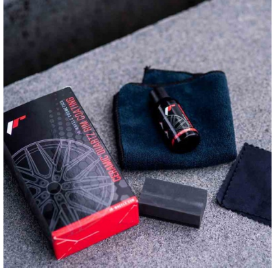 Juego de 16 revestimientos para llantas de cuarzo cerámico JR JAPAN RACING