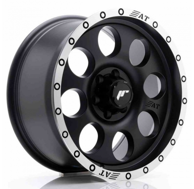 LLANTA JR Wheels JRX4 17x8.5 ET20 6x114.3 Matt Black w/Machined Lip JAPAN RACING