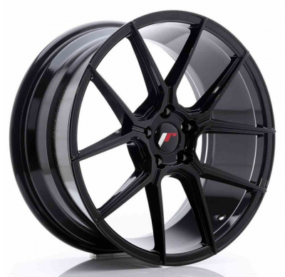 Llanta Jr Wheels Jr30 19x8,5 Et40 5x112 Glossy Black Japan Racing