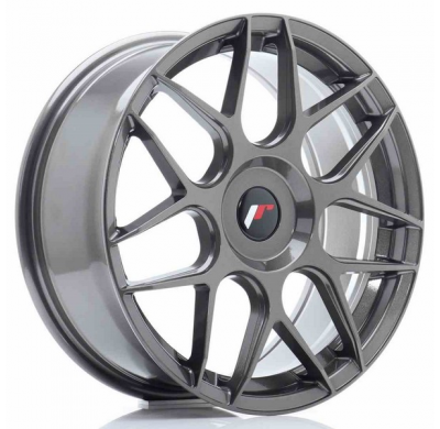 LLANTA JR Wheels JR18 18x7,5 ET35-40 Blank Hyper Gray JAPAN RACING