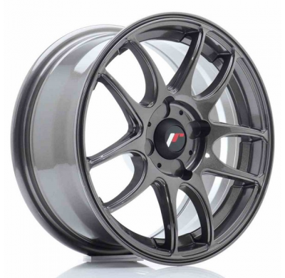 LLANTA JR Wheels JR29 15x7 ET20-42 4H BLANK Hyper Gray JAPAN RACING