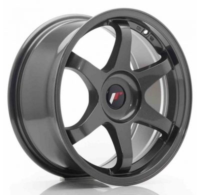 Llanta Jr Wheels Jr3 17x8 Et35 Blank Hyper Gray Japan Racing