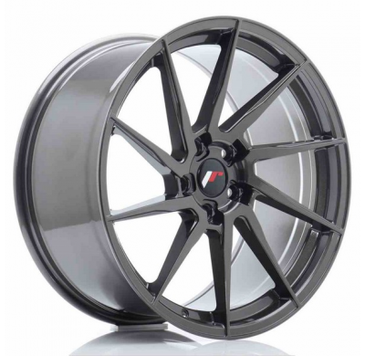 LLANTA JR Wheels JR36 20x10 ET45 5x120 Hyper Gray JAPAN RACING