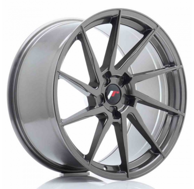 LLANTA JR Wheels JR36 20x10 ET20-45 5H BLANK Hyper Gray JAPAN RACING