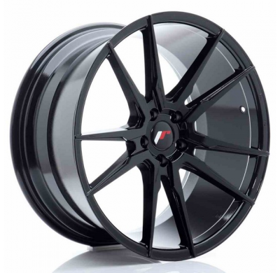 LLANTA JR Wheels JR21 20x10 ET30 5x112 Glossy Black JAPAN RACING