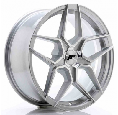 Llanta Jr Wheels Jr34 18x8 Et20-42 5h Blank Silver Machined Face Japan Racing
