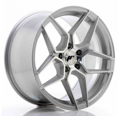 LLANTA JR Wheels JR34 18x9 ET35 5x120 Silver Machined Face JAPAN RACING