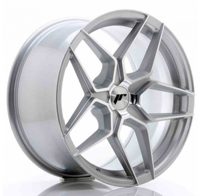 LLANTA JR Wheels JR34 18x9 ET20-42 5H BLANK Silver Machined Face JAPAN RACING