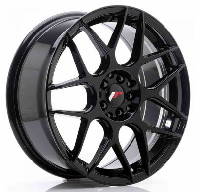 LLANTA JR Wheels JR18 18x7,5 ET40 5x112/114 Glossy Black JAPAN RACING
