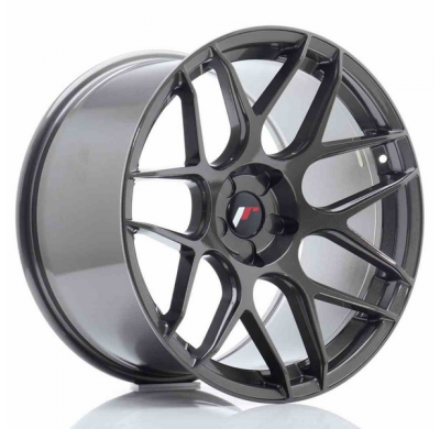 LLANTA JR Wheels JR18 19x11 ET15-30 5H Blank Hyper Gray JAPAN RACING