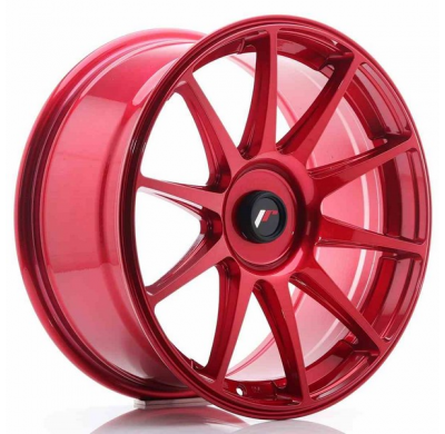 Llanta Jr Wheels Jr11 18x8,5 Et35-40 Blank Platinum Red Japan Racing