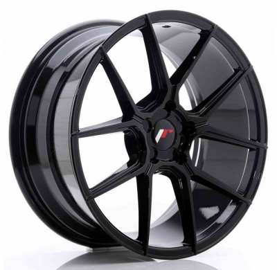 Llanta Jr Wheels Jr30 19x8,5 Et20-42 5h Blank Glossy Black Japan Racing