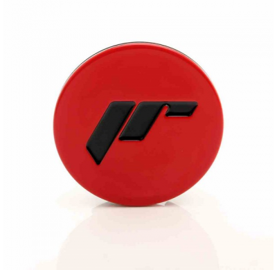 Tapa Central Jr Aluminio 68mm Rojo Jr Wheels