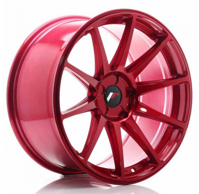 Llanta Jr Wheels Jr11 19x9,5 Et22-35 5h Blank Platinum Red Japan Racing