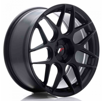 LLANTA JR Wheels JR18 19x8,5 ET20-42 5H Blank Matt Black JAPAN RACING