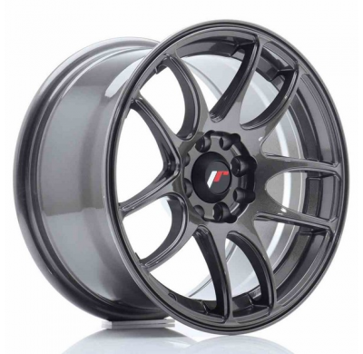 LLANTA JR Wheels JR29 15x8 ET28 4x100/108 Hyper Gray JAPAN RACING
