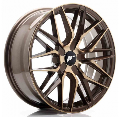 Llanta Jr Wheels Jr28 18x7,5 Et20-40 Blank Platinum Bronze Japan Racing