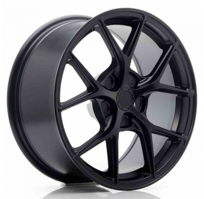 LLANTA JR Wheels SL01 17x8 ET20-45 5H BLANK Matt Black JAPAN RACING