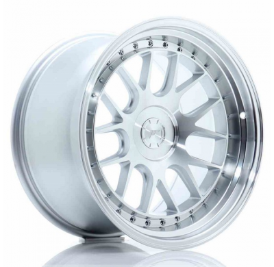 LLANTA JR Wheels JR40 18x10,5 ET15-22 5H BLANK Silver Machined Face JAPAN RACING