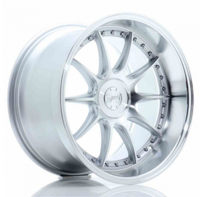 LLANTA JR Wheels JR41 18x10,5 ET15-25 5H BLANK Silver Machined Face JAPAN RACING