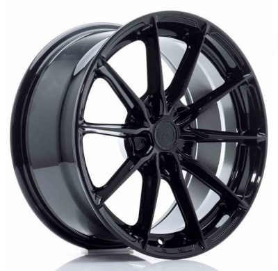 LLANTA JR Wheels JR37 17x8 ET20-40 5H BLANK Gloss Black JAPAN RACING