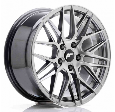 LLANTA JR Wheels JR28 17x8 ET40 5x108 Hyper Black JAPAN RACING
