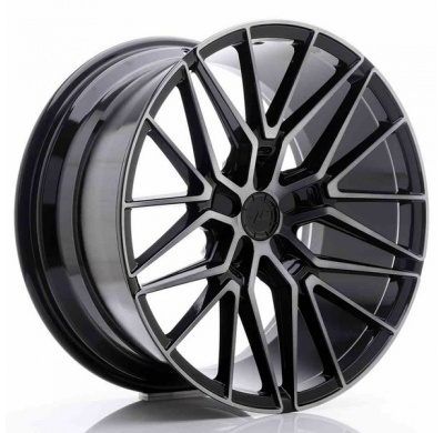 LLANTA JR Wheels JR38 20x10 ET35-45 5H BLANK Black Brushed w/Tinted Face JAPAN RACING