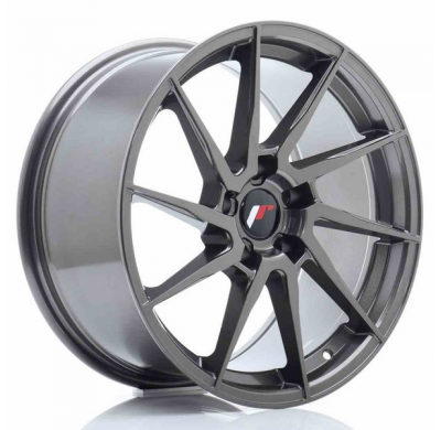 LLANTA JR Wheels JR36 18x9 ET35 5x120 Hyper Gray JAPAN RACING