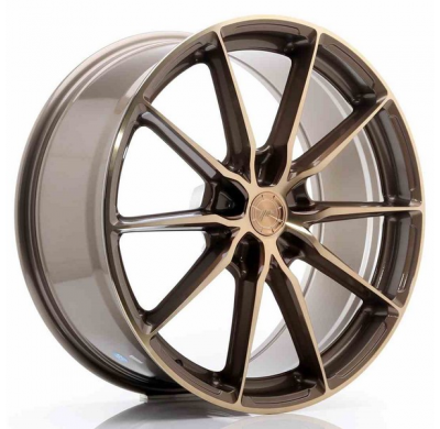 LLANTA JR Wheels JR37 20x9 ET35-45 5H BLANK Platinum Bronze JAPAN RACING