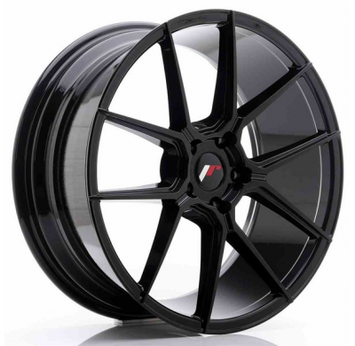 Llanta Jr Wheels Jr30 20x8,5 Et35 5x120 Glossy Black Japan Racing