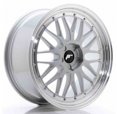 LLANTA JR Wheels JR23 20x9 ET35 5x112 Hyper Silver w/Machined Lip JAPAN RACING