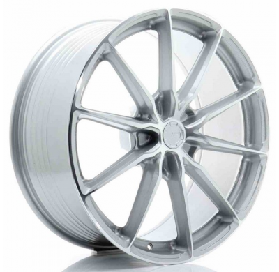 LLANTA JR Wheels JR37 21x9 ET10-52 5H BLANK Silver Machined JAPAN RACING