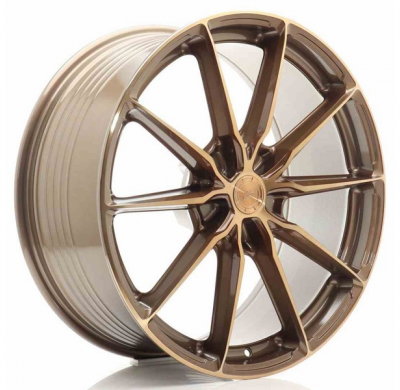 LLANTA JR Wheels JR37 21x10 ET10-64 5H BLANK Platinum Bronze JAPAN RACING