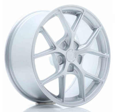 LLANTA JR Wheels SL01 17x9 ET20-50 5H BLANK Matt Silver JAPAN RACING