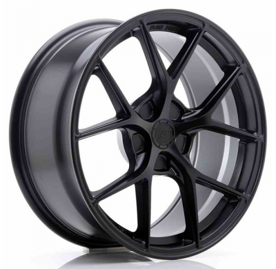 LLANTA JR Wheels SL01 18x8 ET35-40 5H BLANK Matt Black JAPAN RACING