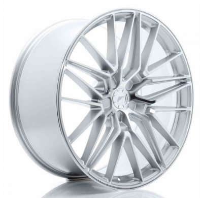 LLANTA JR Wheels JR38 22x10,5 ET10-46 5H BLANK Silver Machined JAPAN RACING